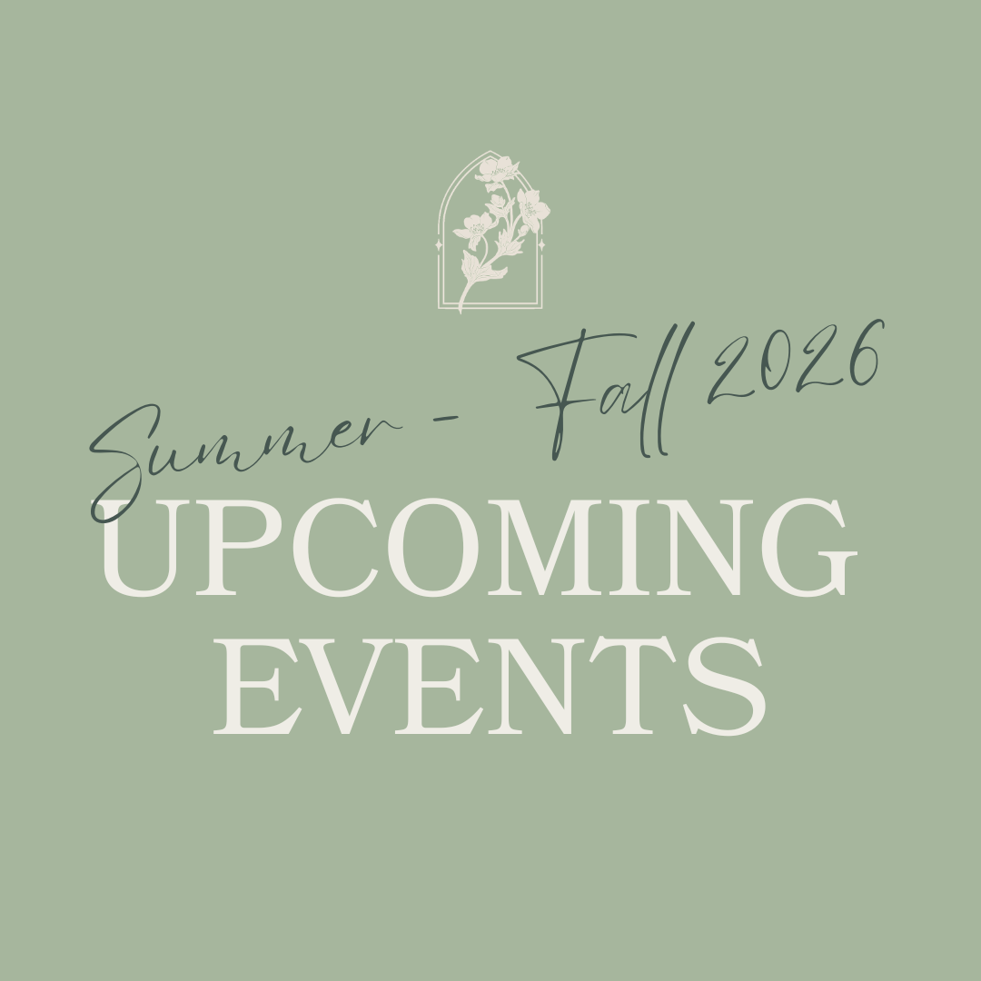 Upcoming Events/Fairs for Summer - Fall 2026