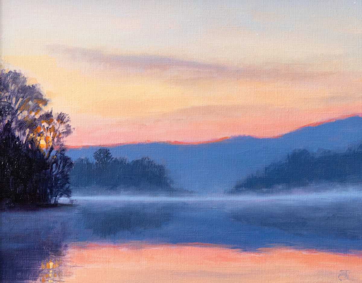 "Morning Blues" 8x10 - In Private Collection