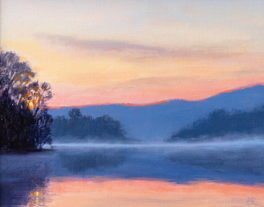 "Morning Blues" 8x10 - In Private Collection
