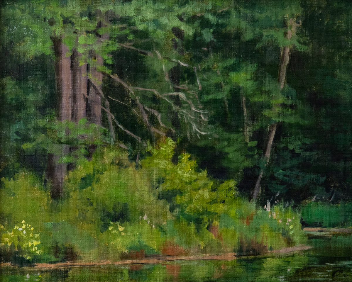 "Greenwoods Melancholy" 8x10 - In Private Collection