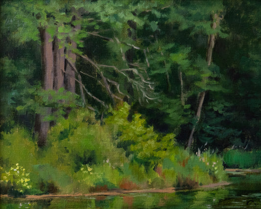 "Greenwoods Melancholy" 8x10 - In Private Collection