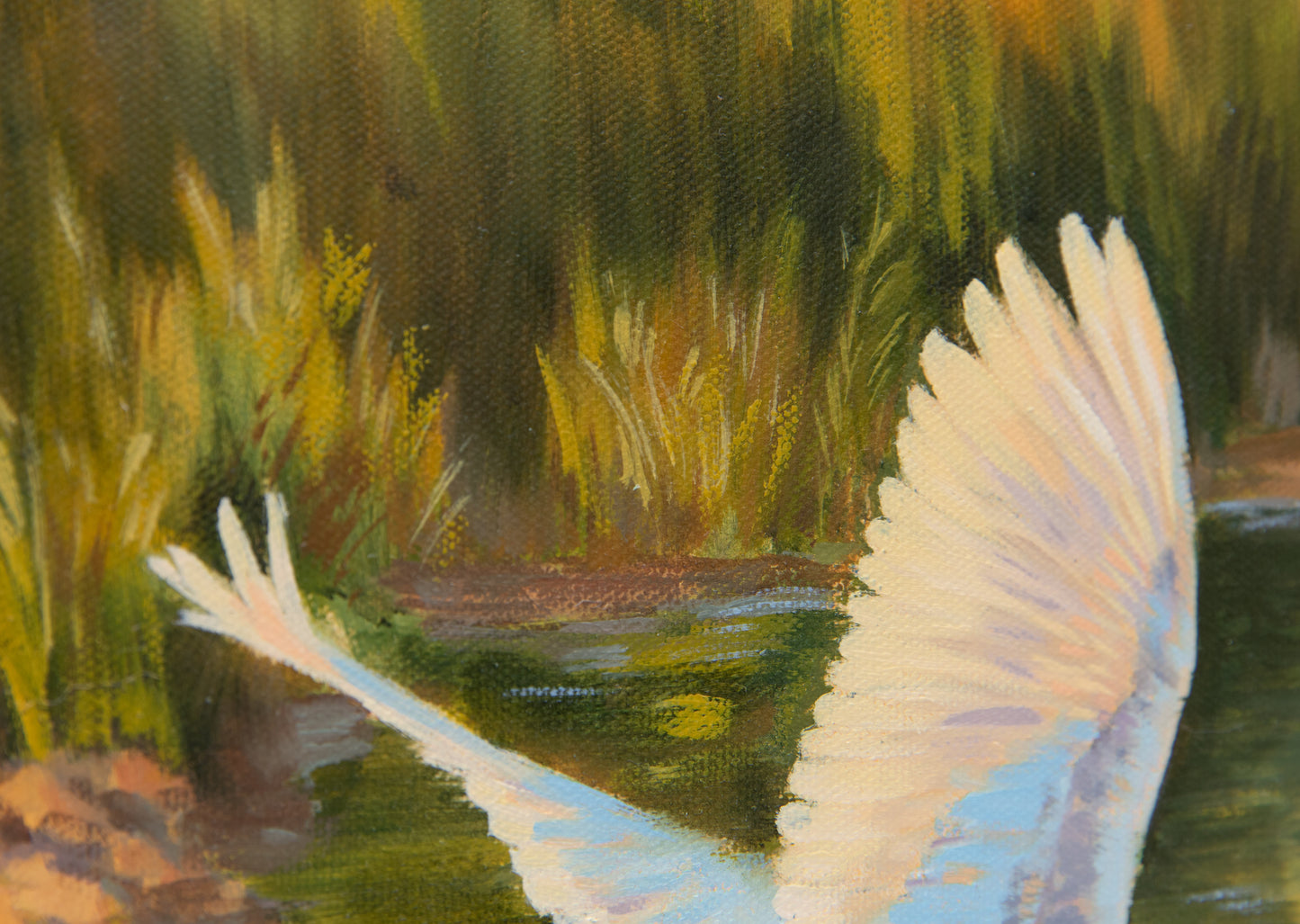 "September's Golden Hour" 12x16 original oil painting. Unframed