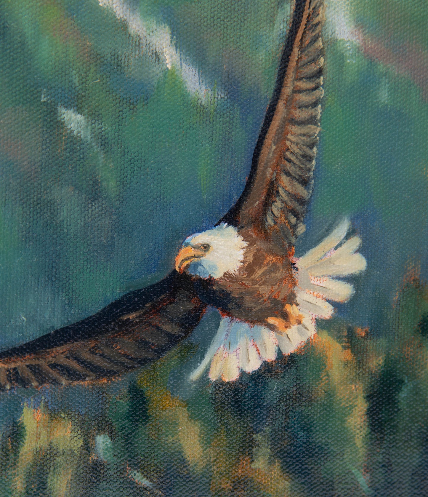 "Ice Breakers" 16x20 original oil painting. Unframed