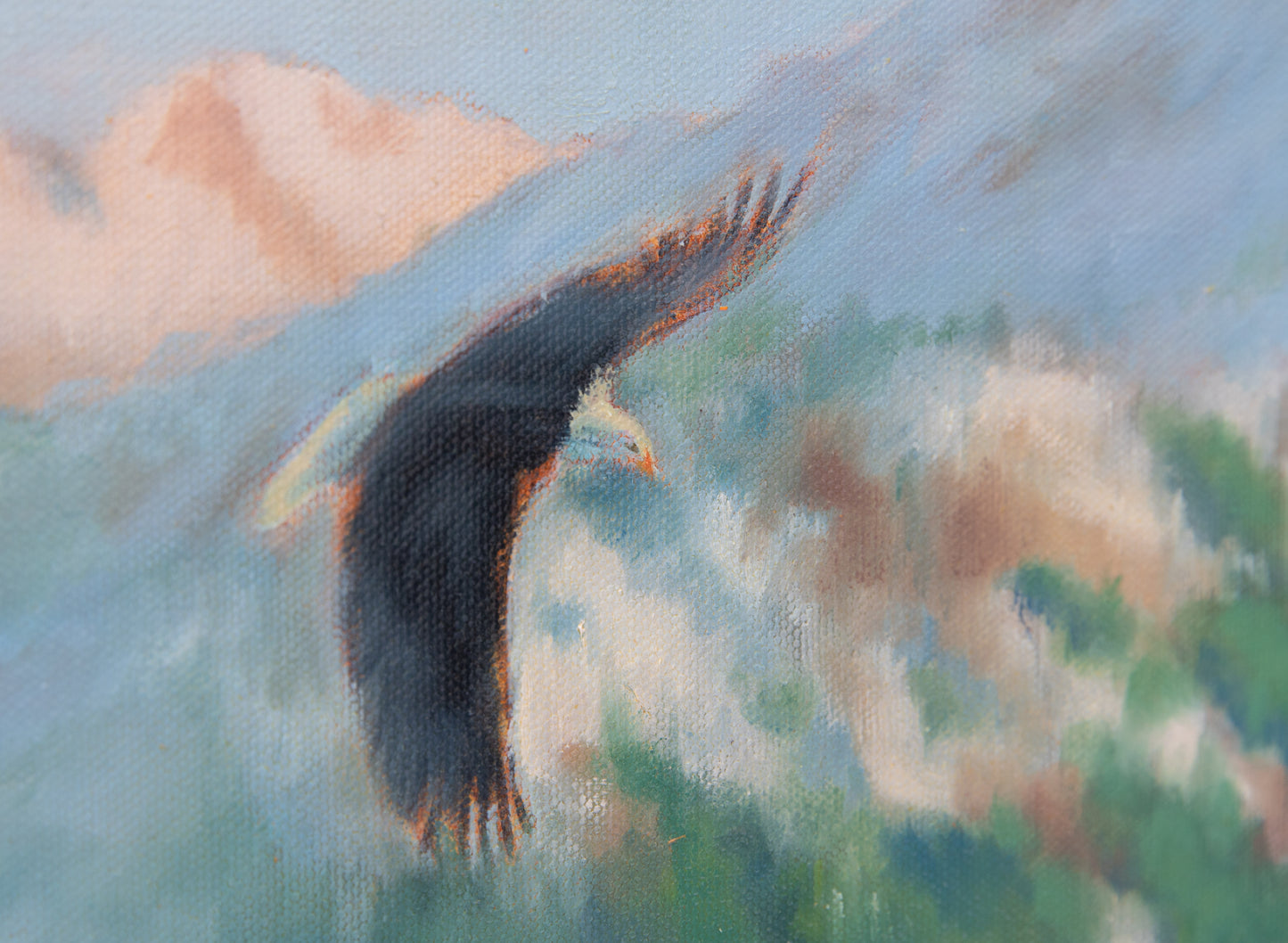 "Ice Breakers" 16x20 original oil painting. Unframed