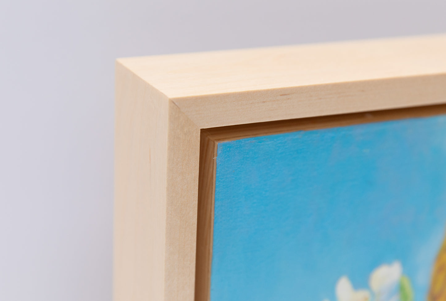 "April's Blooms" 8x8 original oil painting. Framed