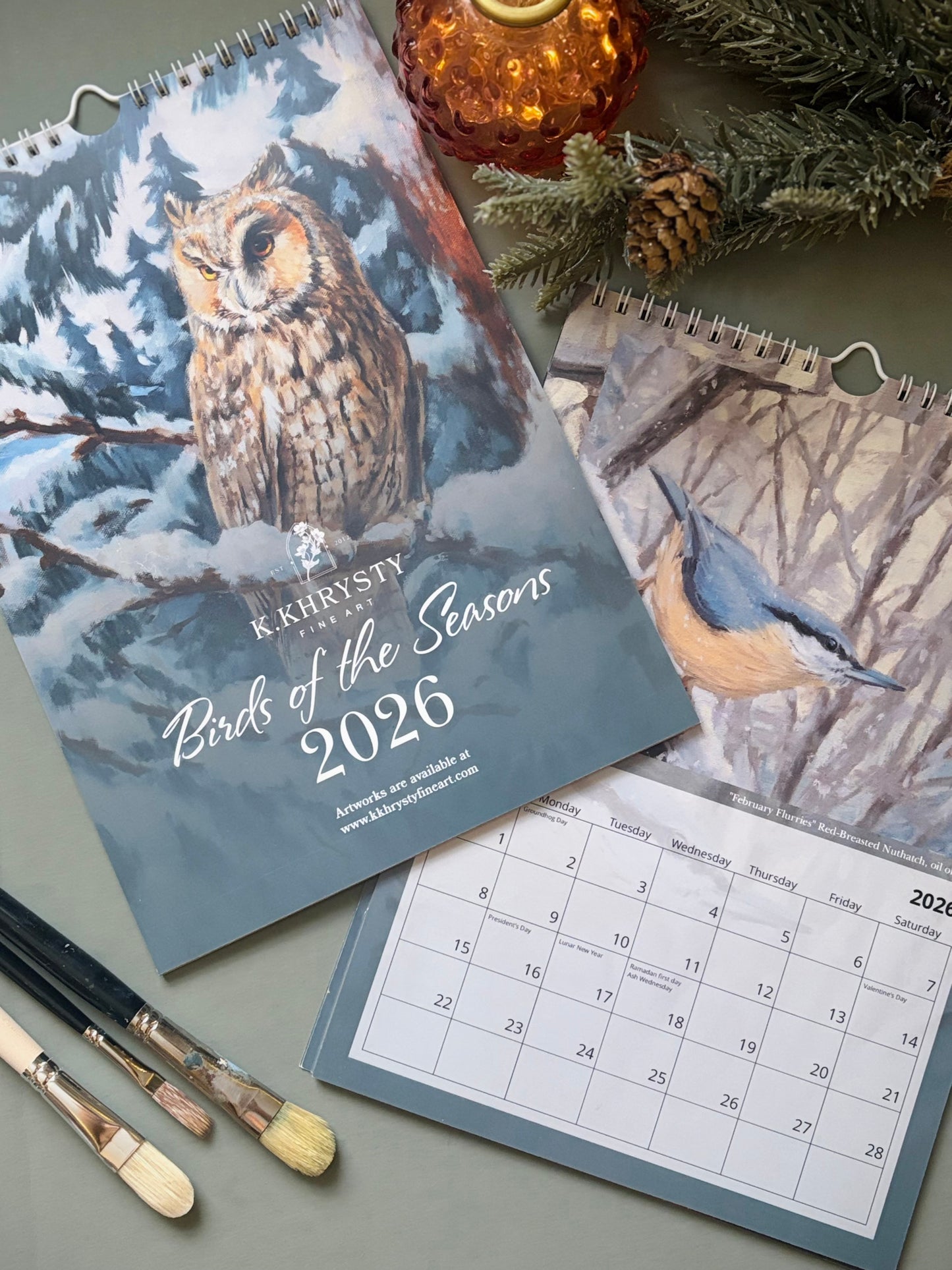 2026 Birds of the Seasons Wall Calendars
