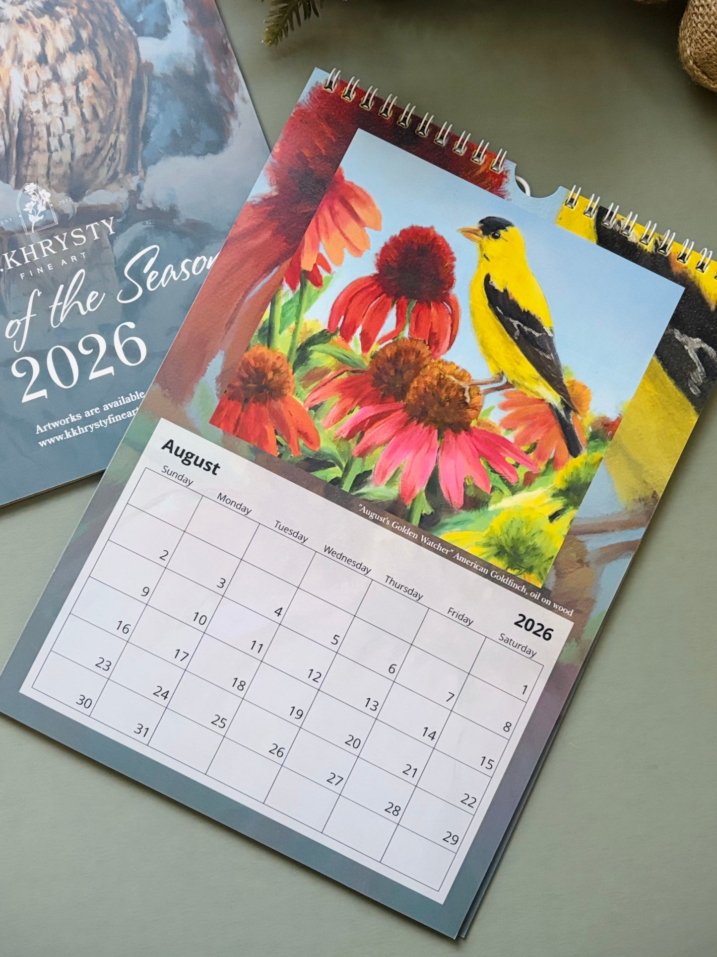 2026 Birds of the Seasons Wall Calendars